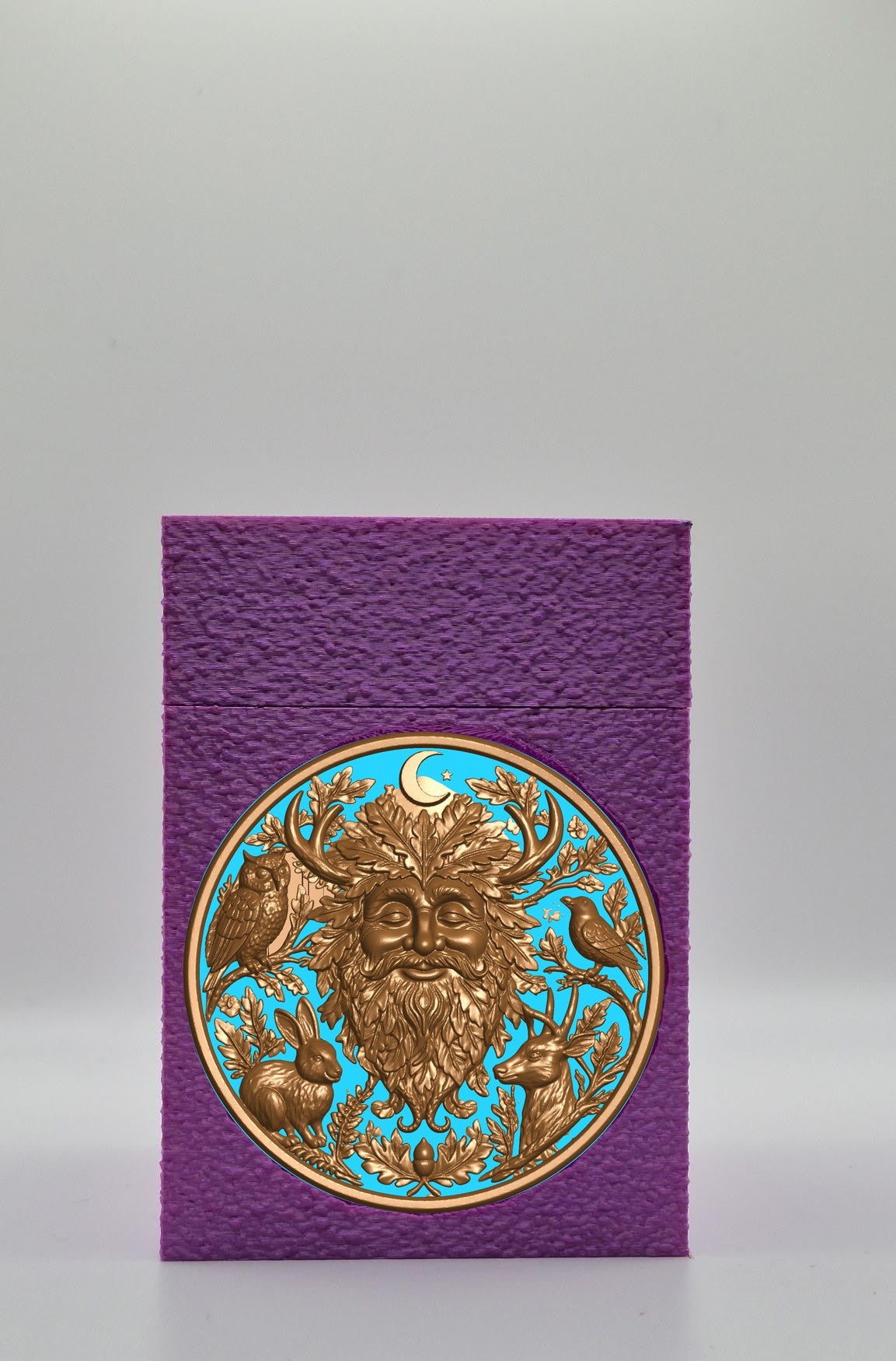 Tree Spirit Card Box — Purple