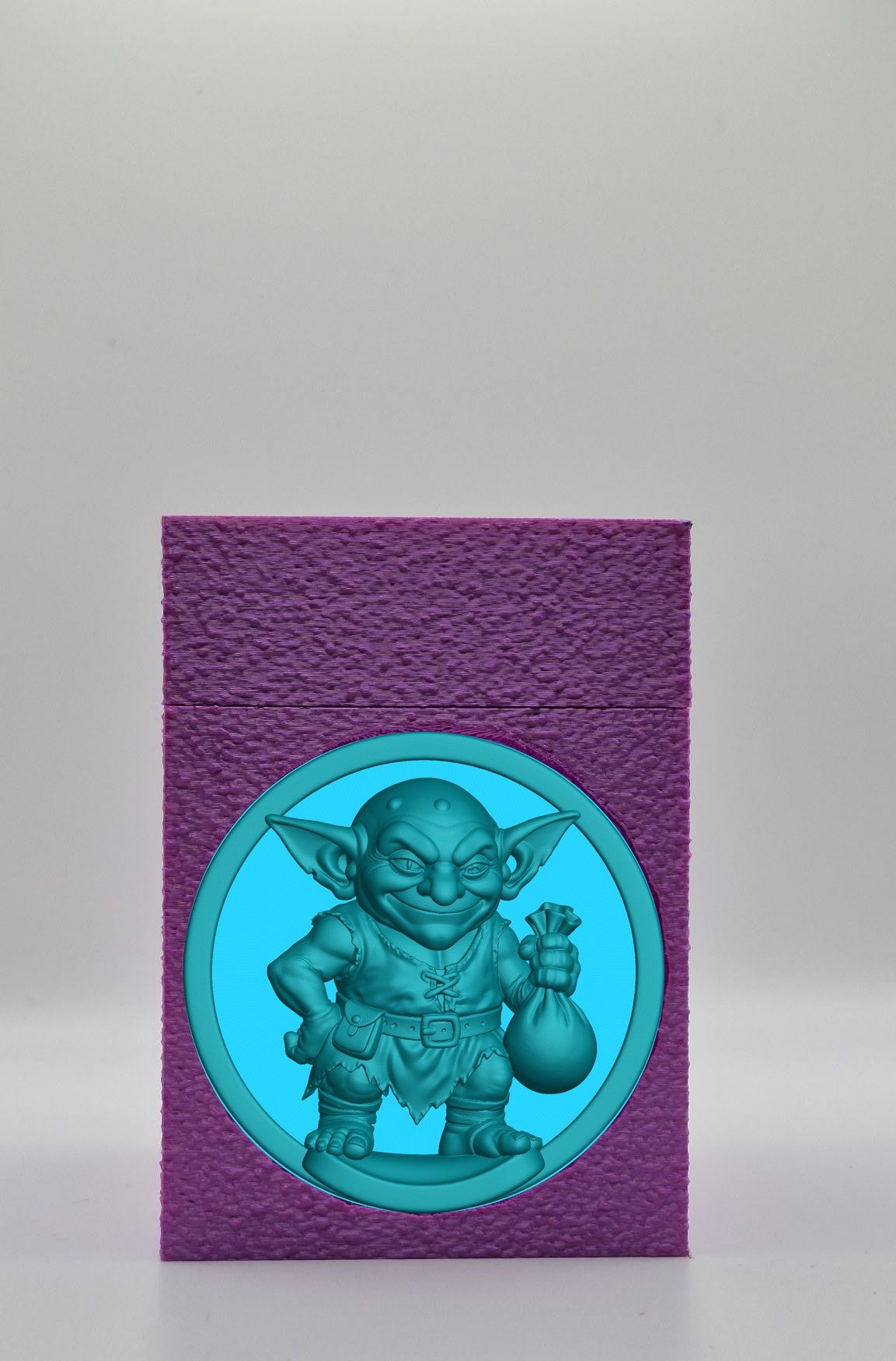 Greedy Goblin Card Box — Purple