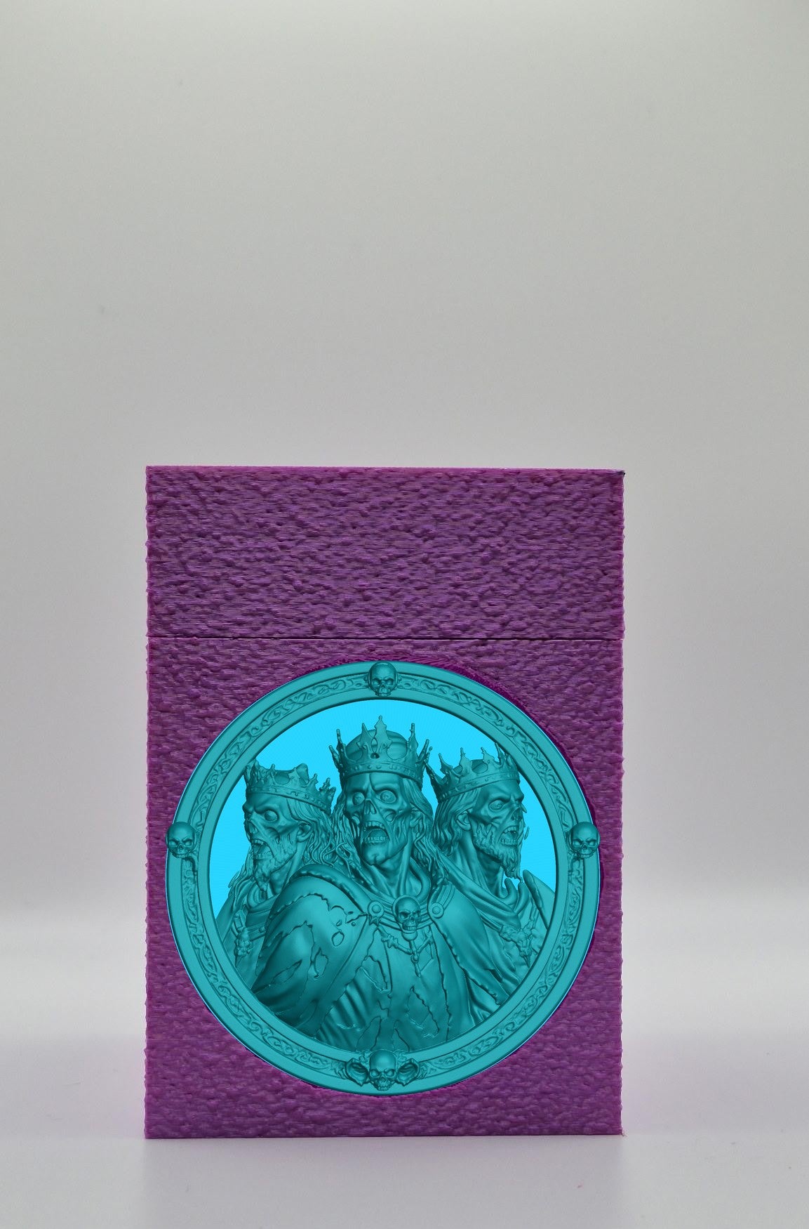 Zombie King Card Box — Purple