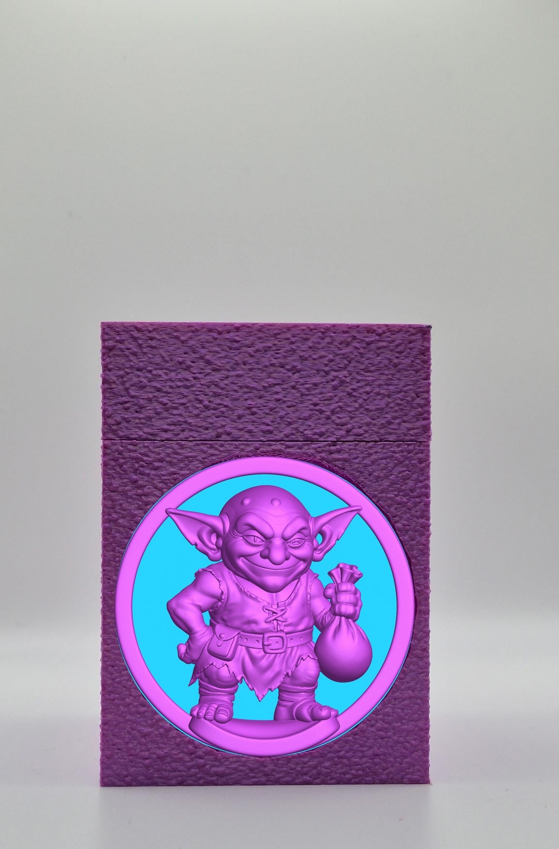 Greedy Goblin Card Box — Purple