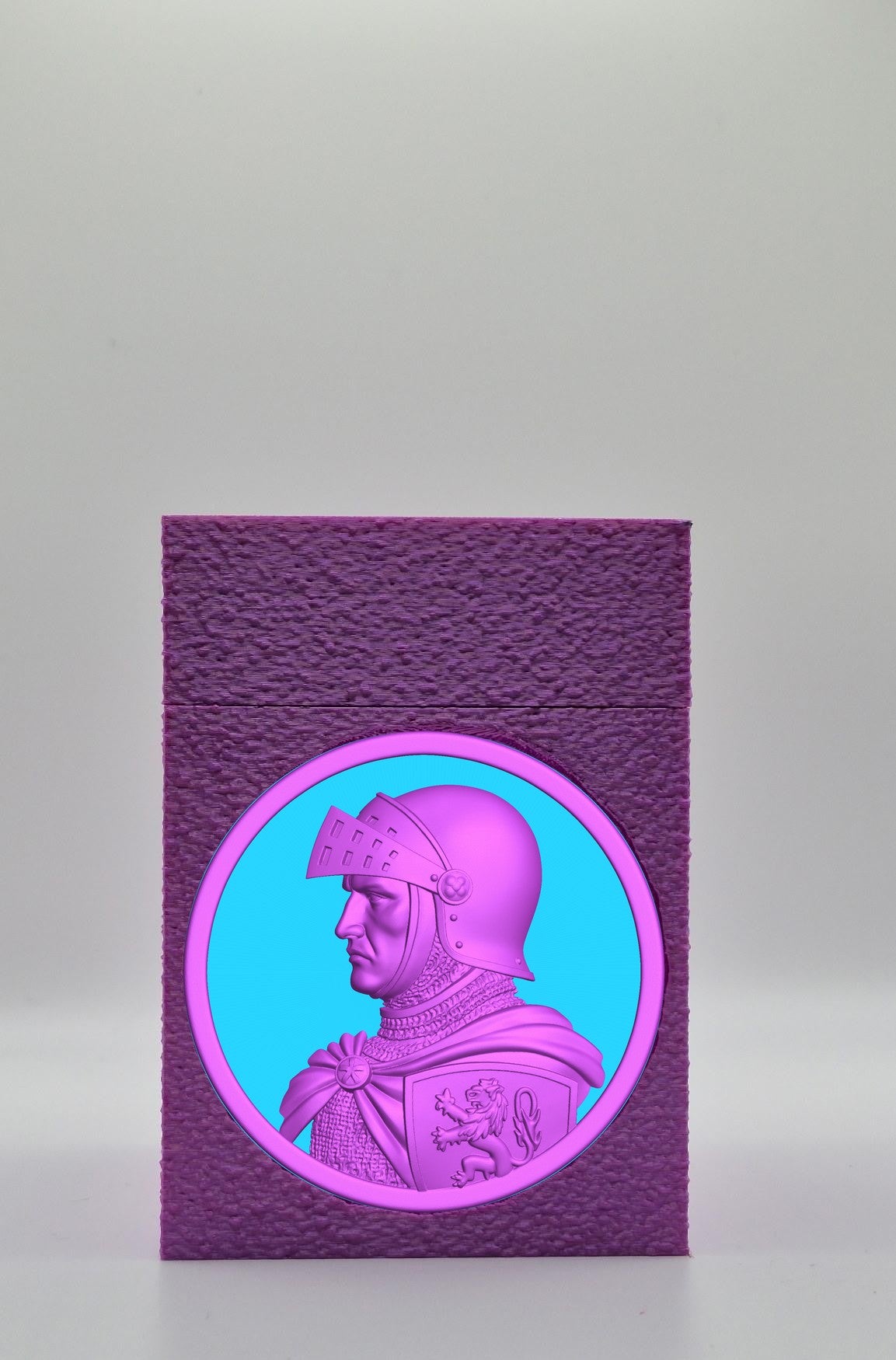 Knight Card Box — Purple