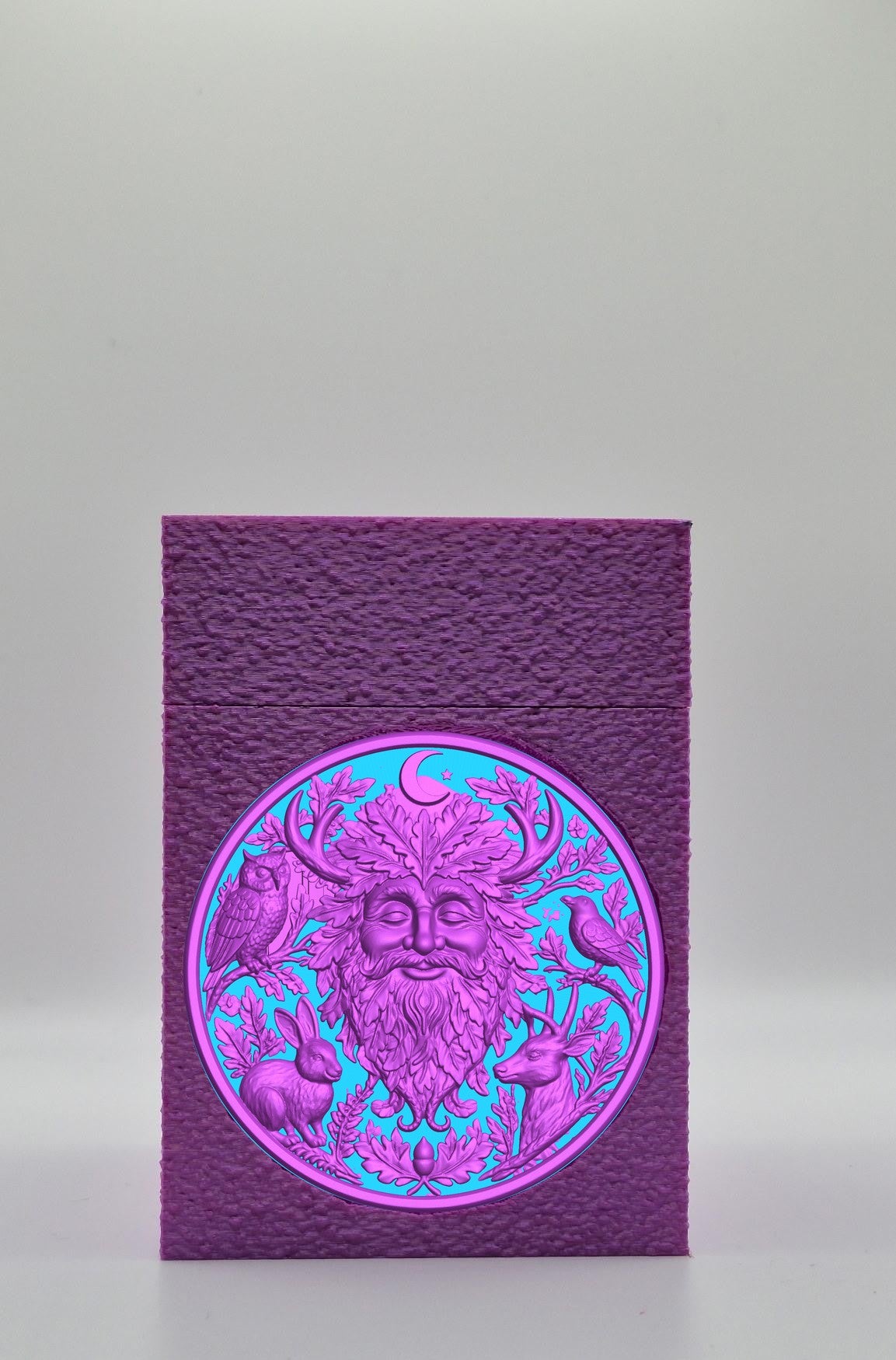 Tree Spirit Card Box — Purple