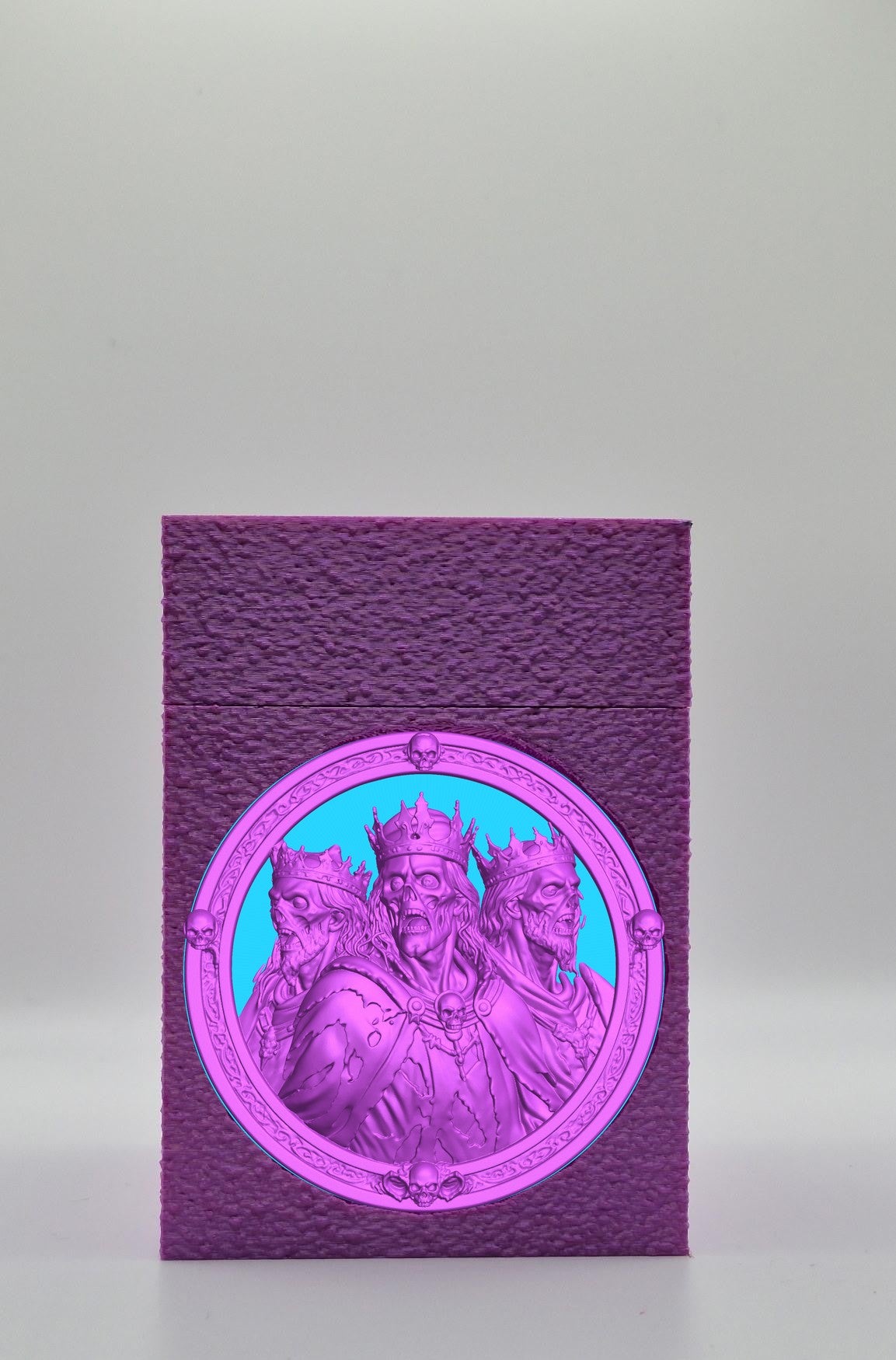 Zombie King Card Box — Purple