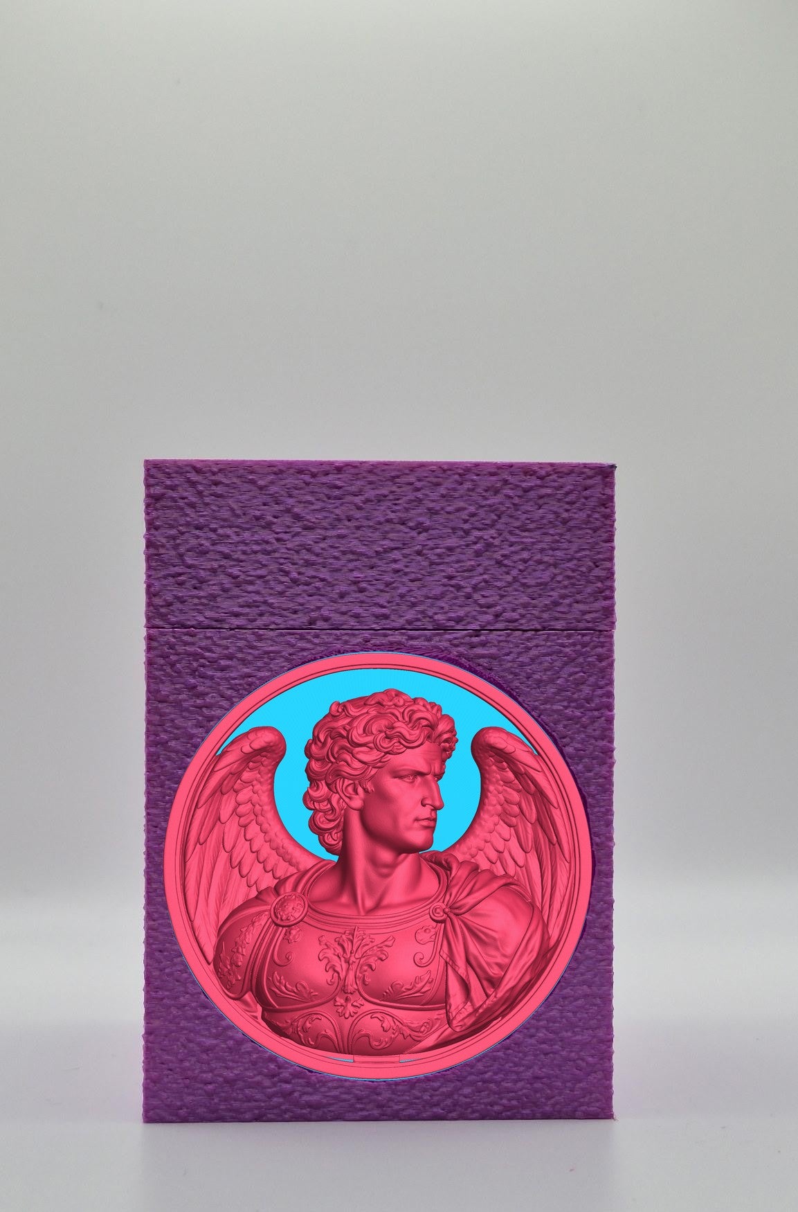 Angel Card Box — Purple