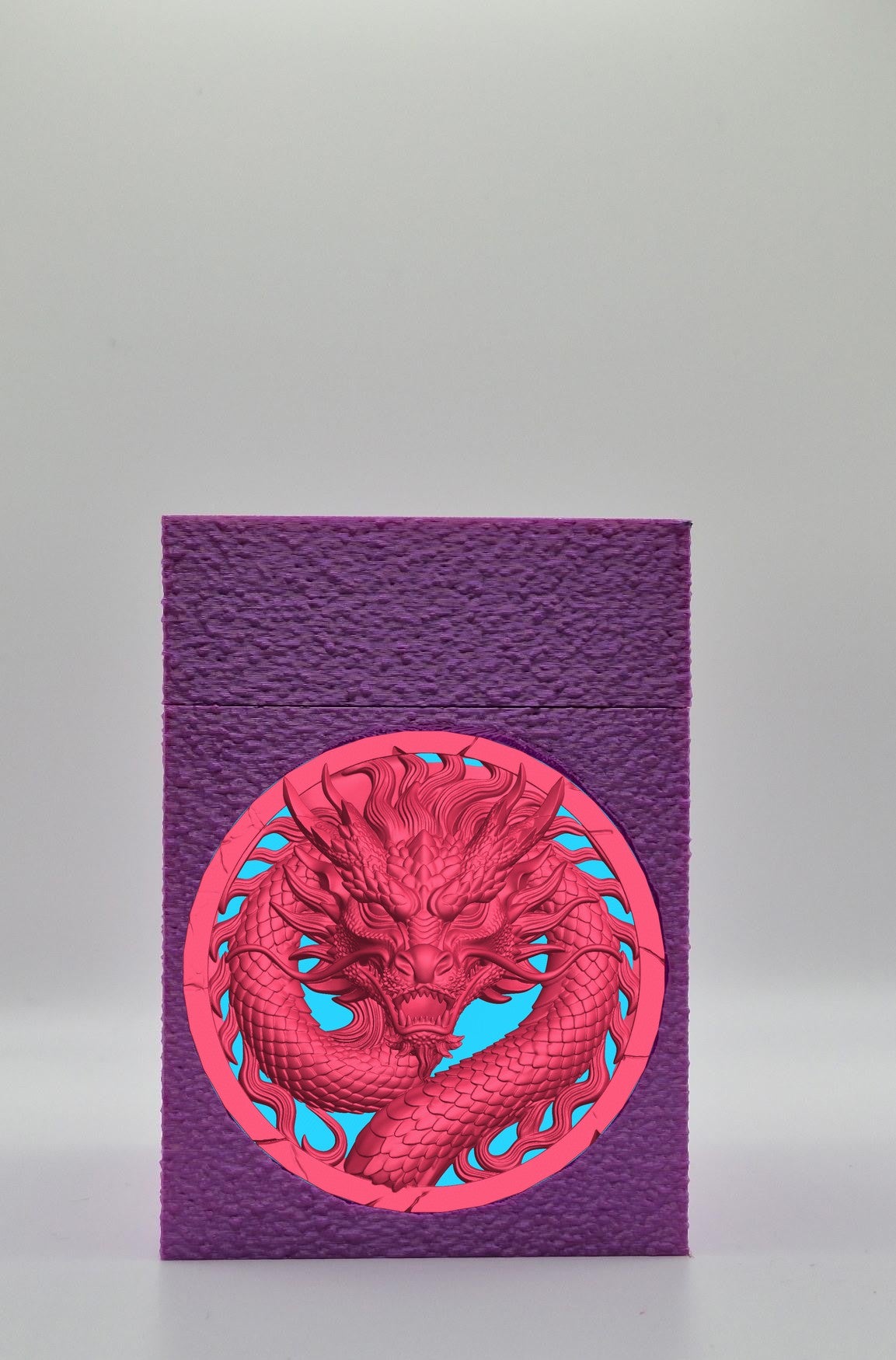 Dragon Card Box — Purple