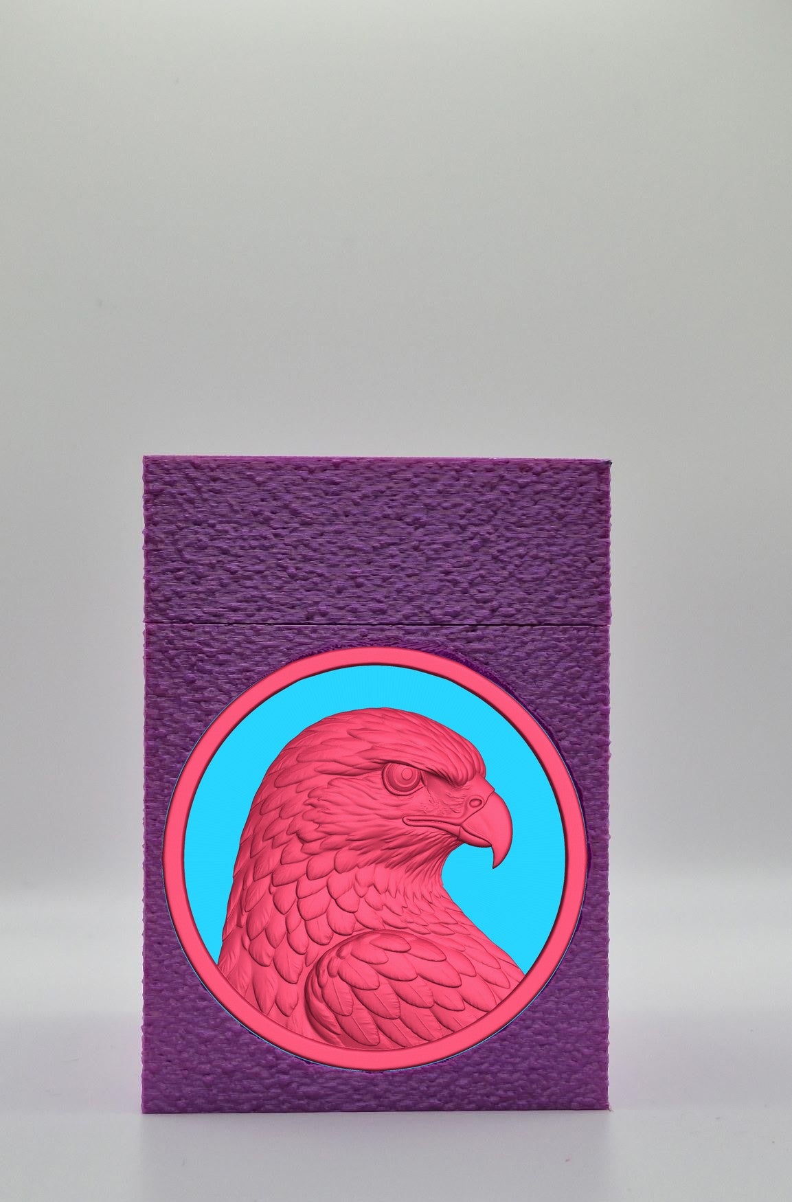 Eagle Card Box — Purple