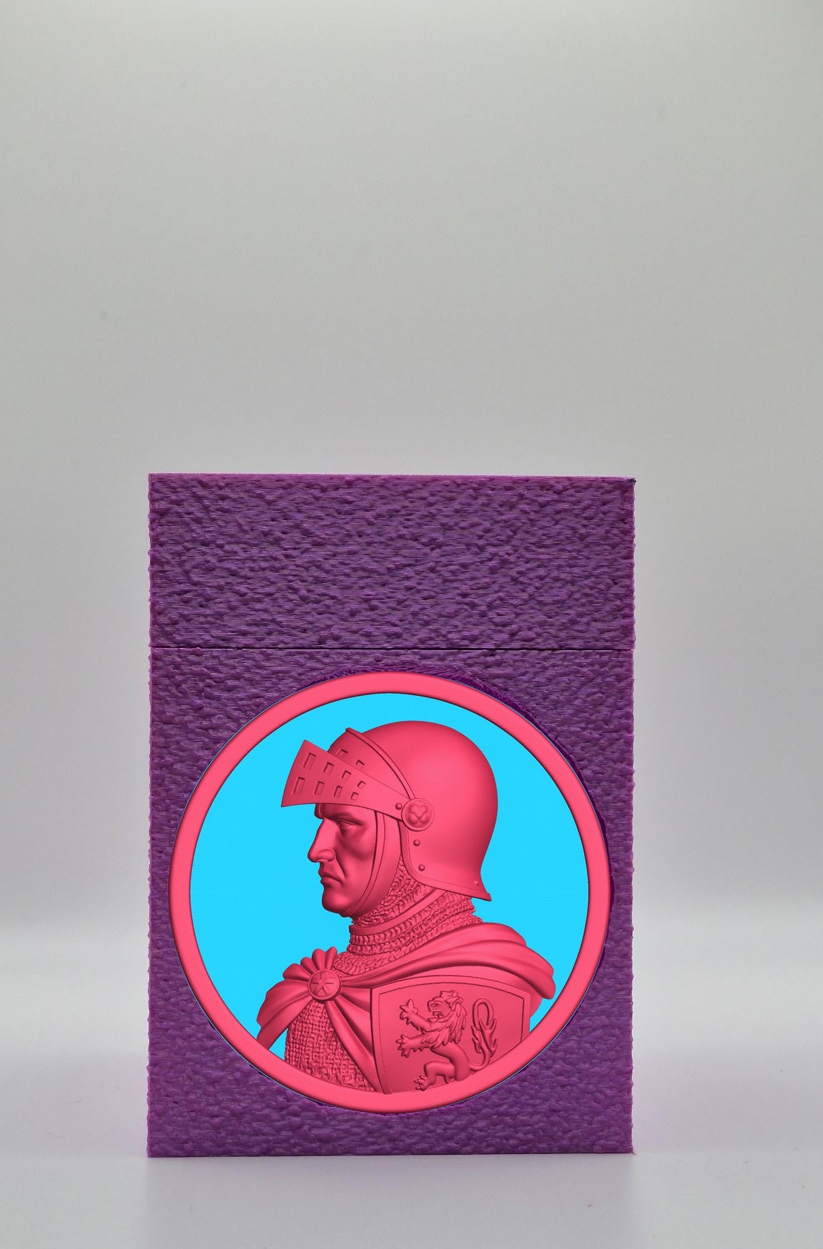 Knight Card Box — Purple