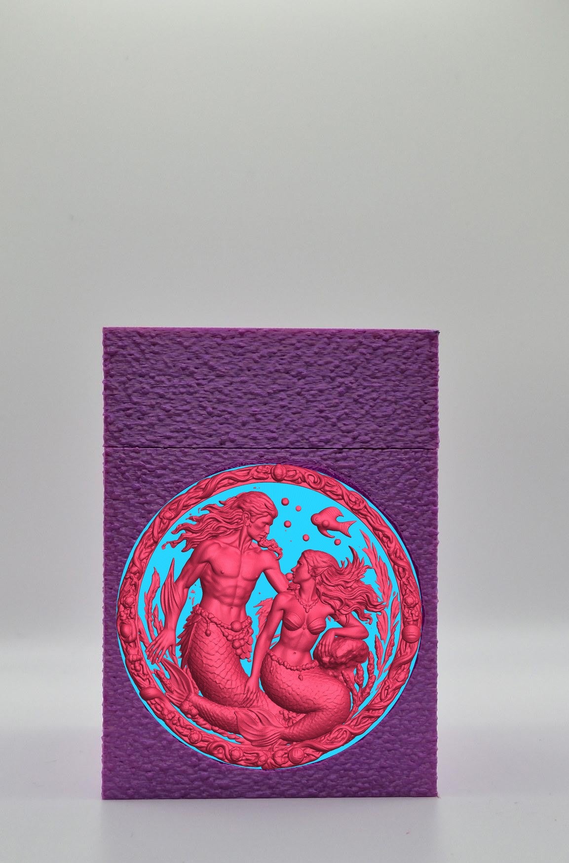 Merfolk Card Box — Purple