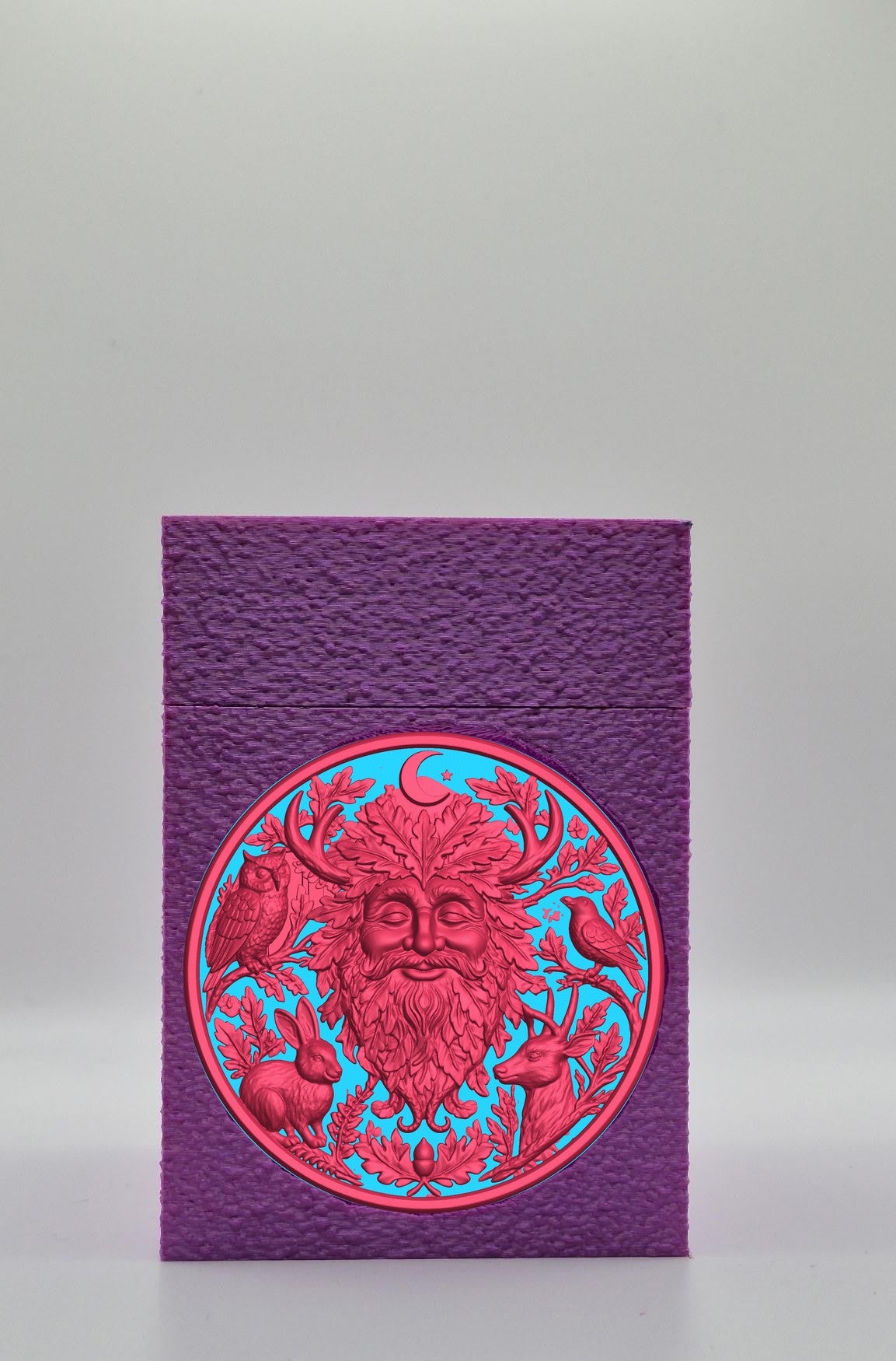 Tree Spirit Card Box — Purple