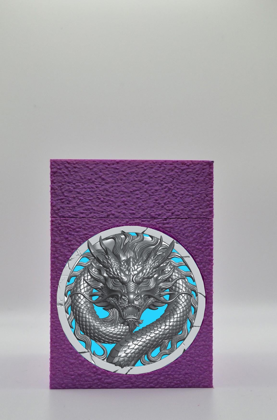 Dragon Card Box — Purple