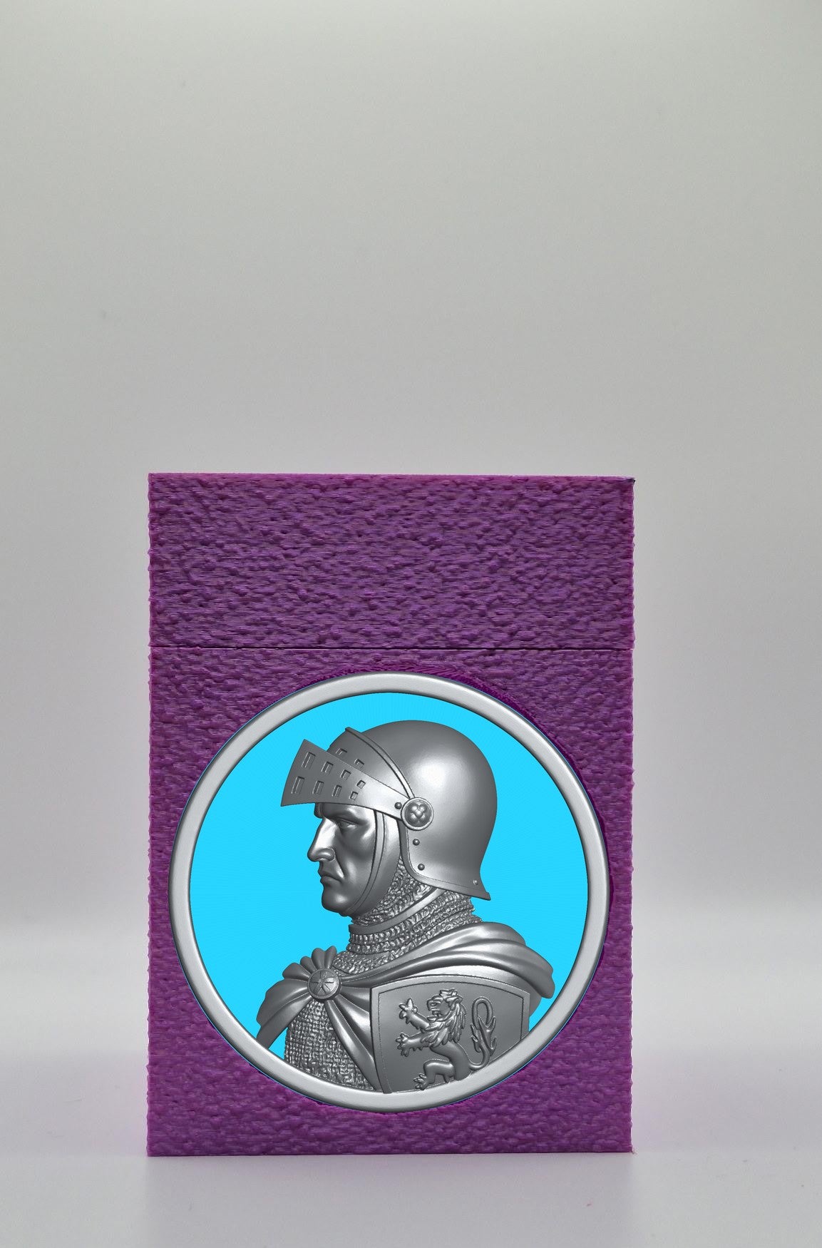 Knight Card Box — Purple