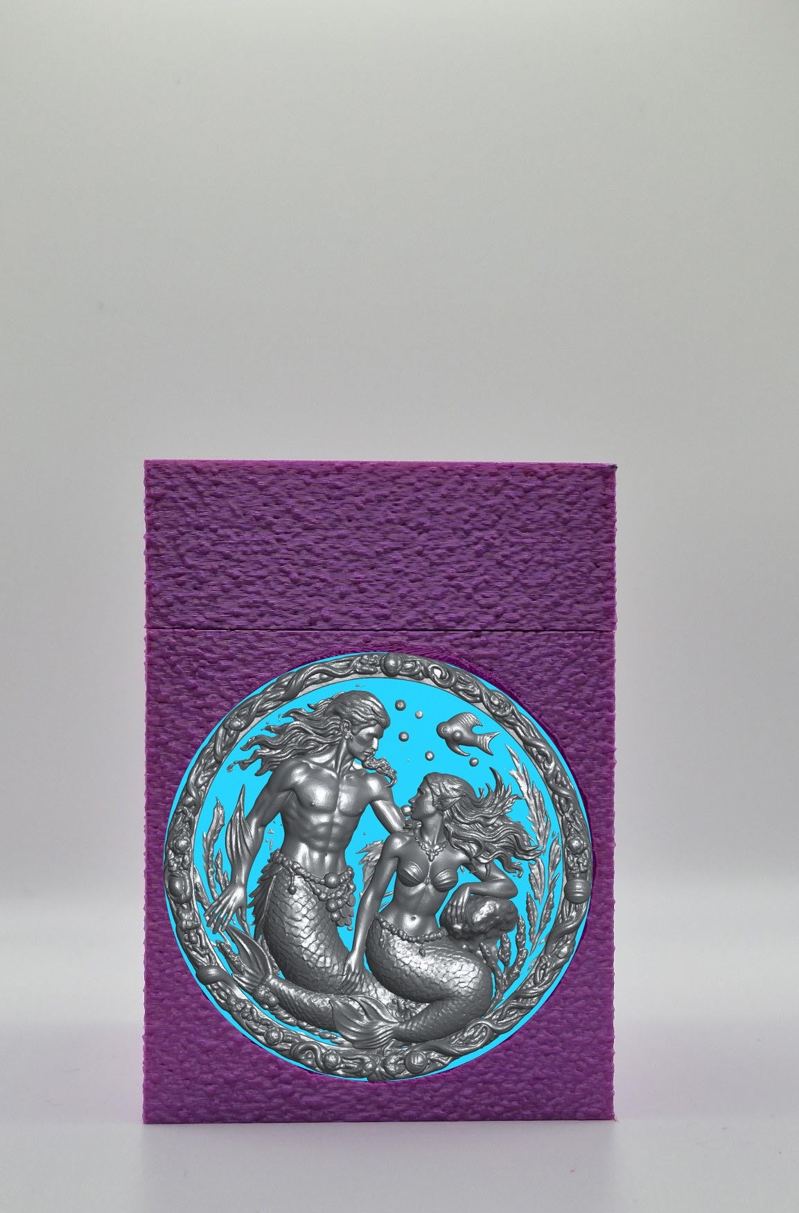 Merfolk Card Box — Purple