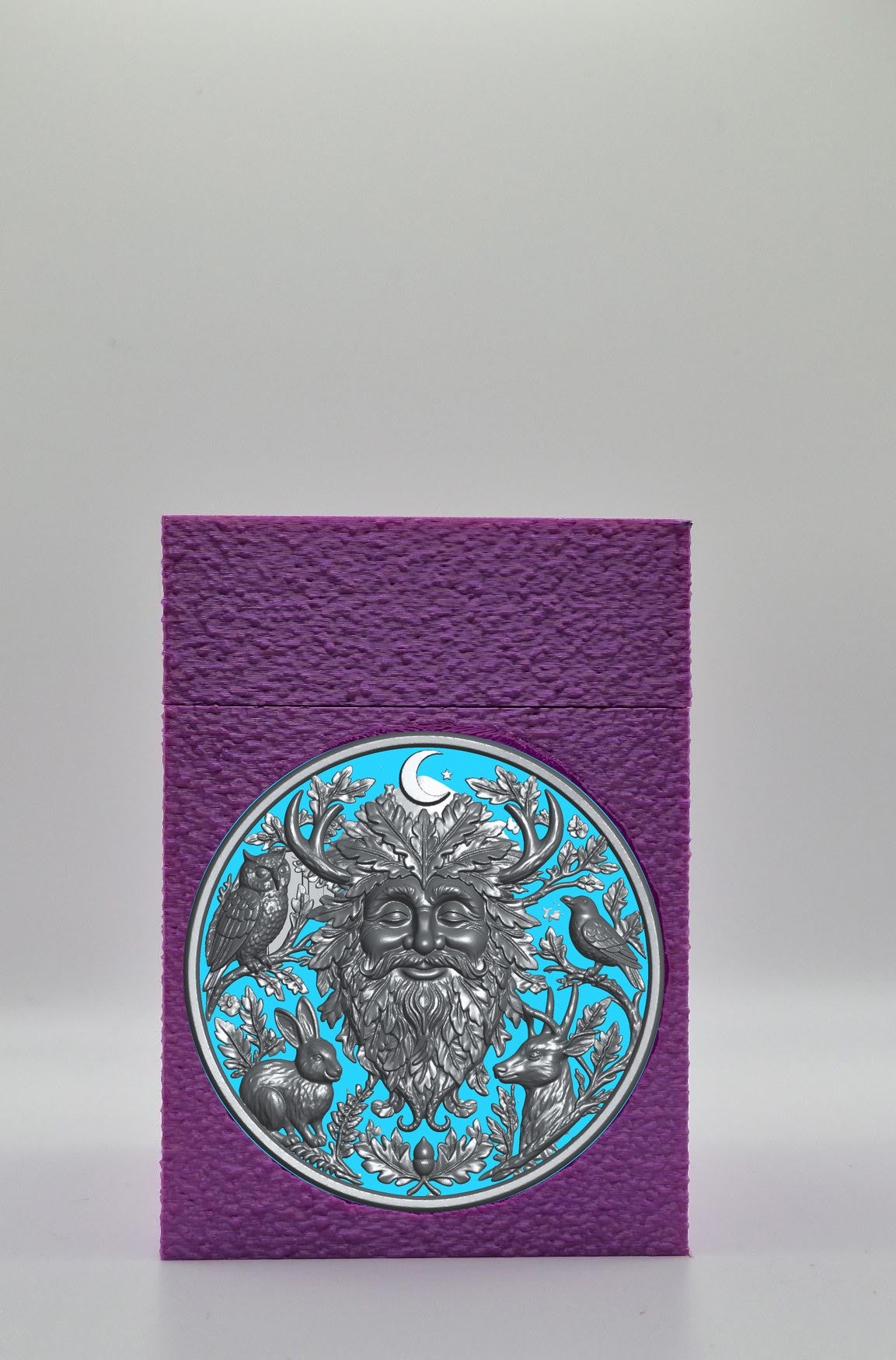 Tree Spirit Card Box — Purple