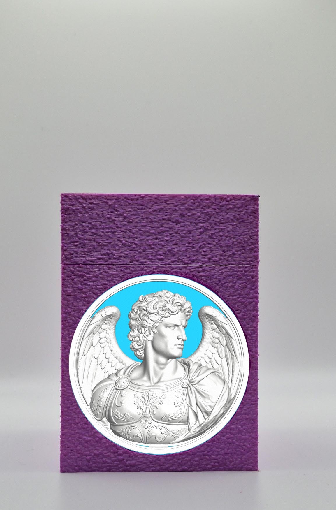 Angel Card Box — Purple
