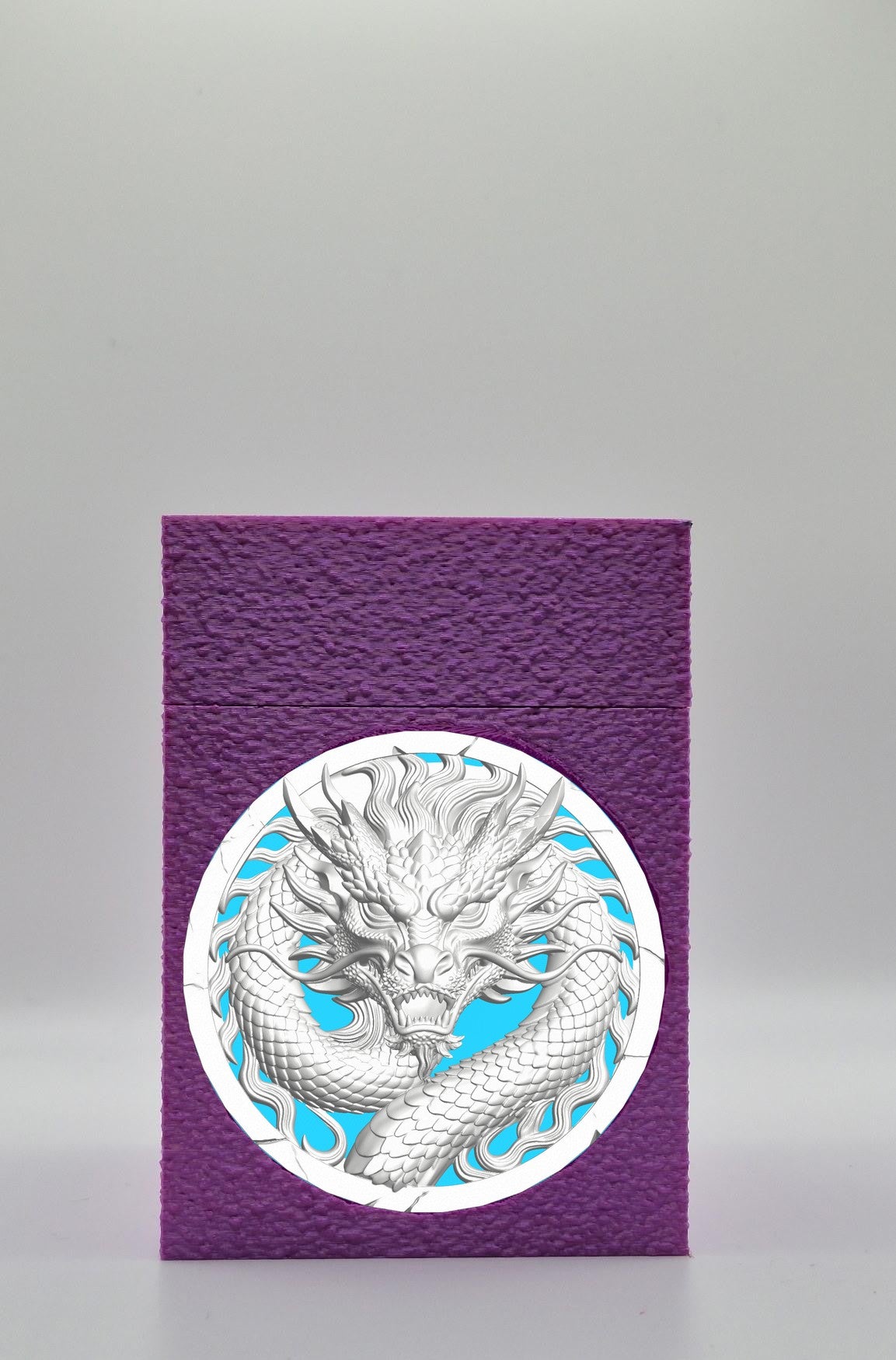 Dragon Card Box — Purple