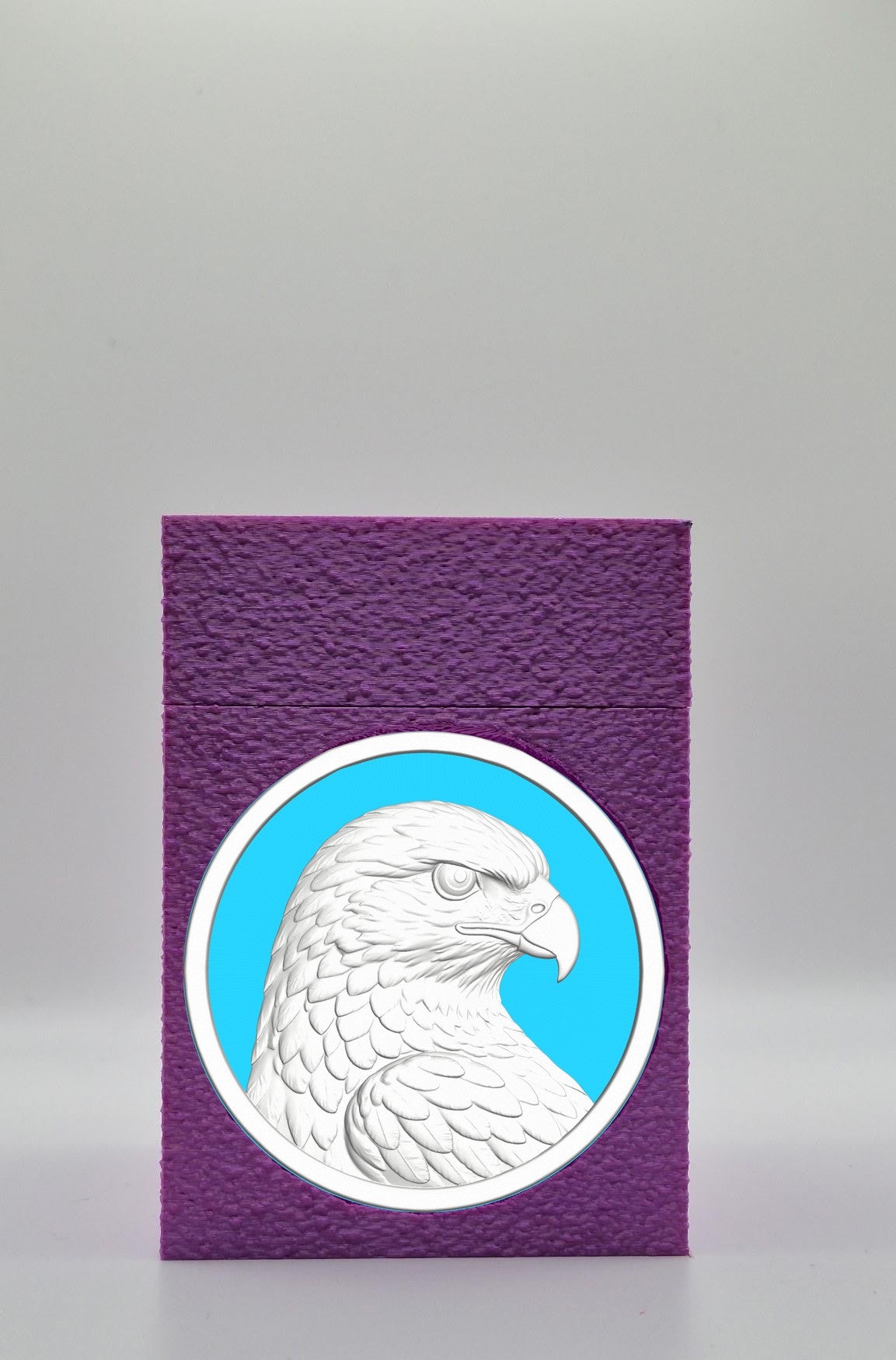Eagle Card Box — Purple
