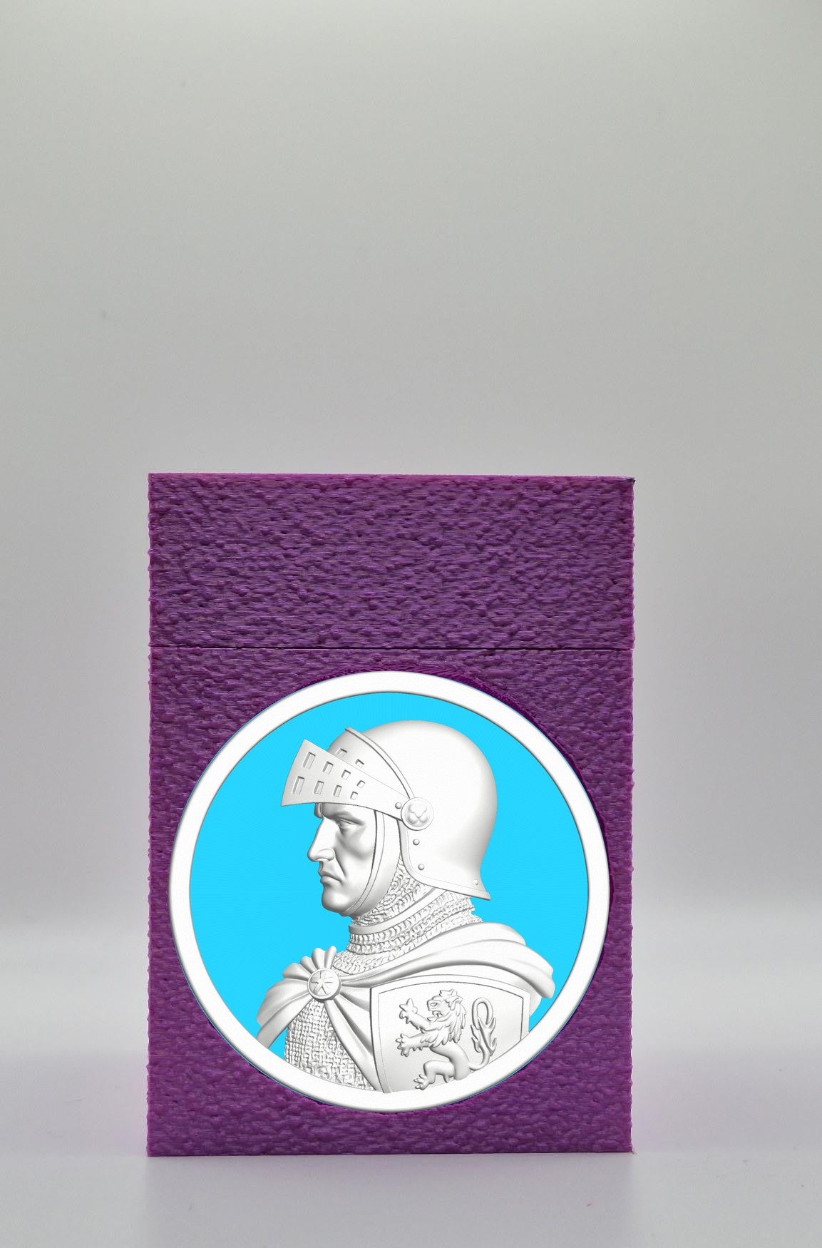 Knight Card Box — Purple