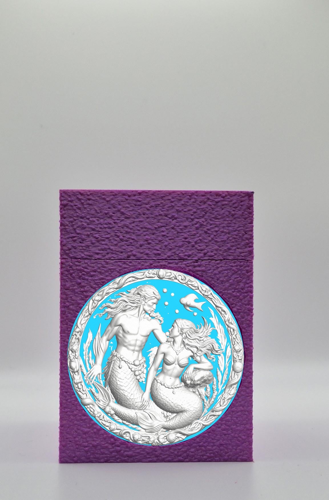 Merfolk Card Box — Purple