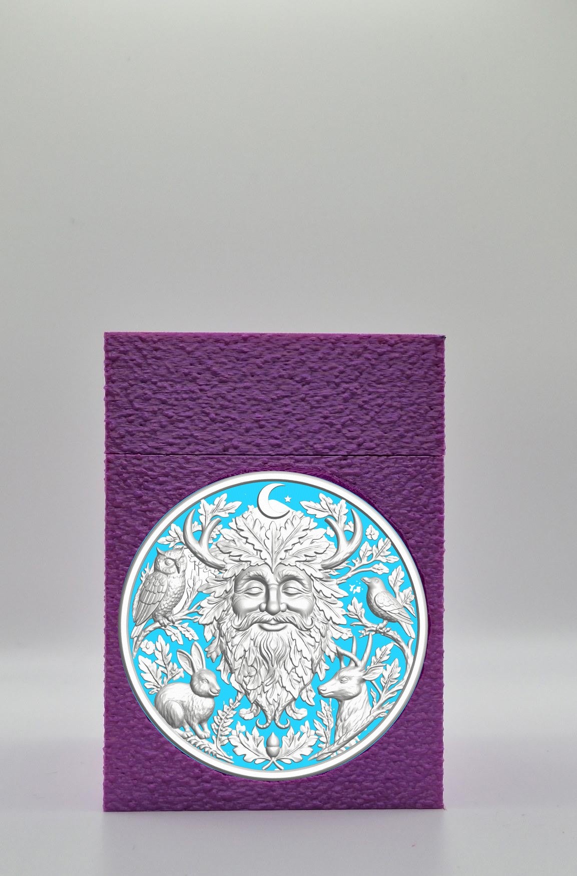 Tree Spirit Card Box — Purple