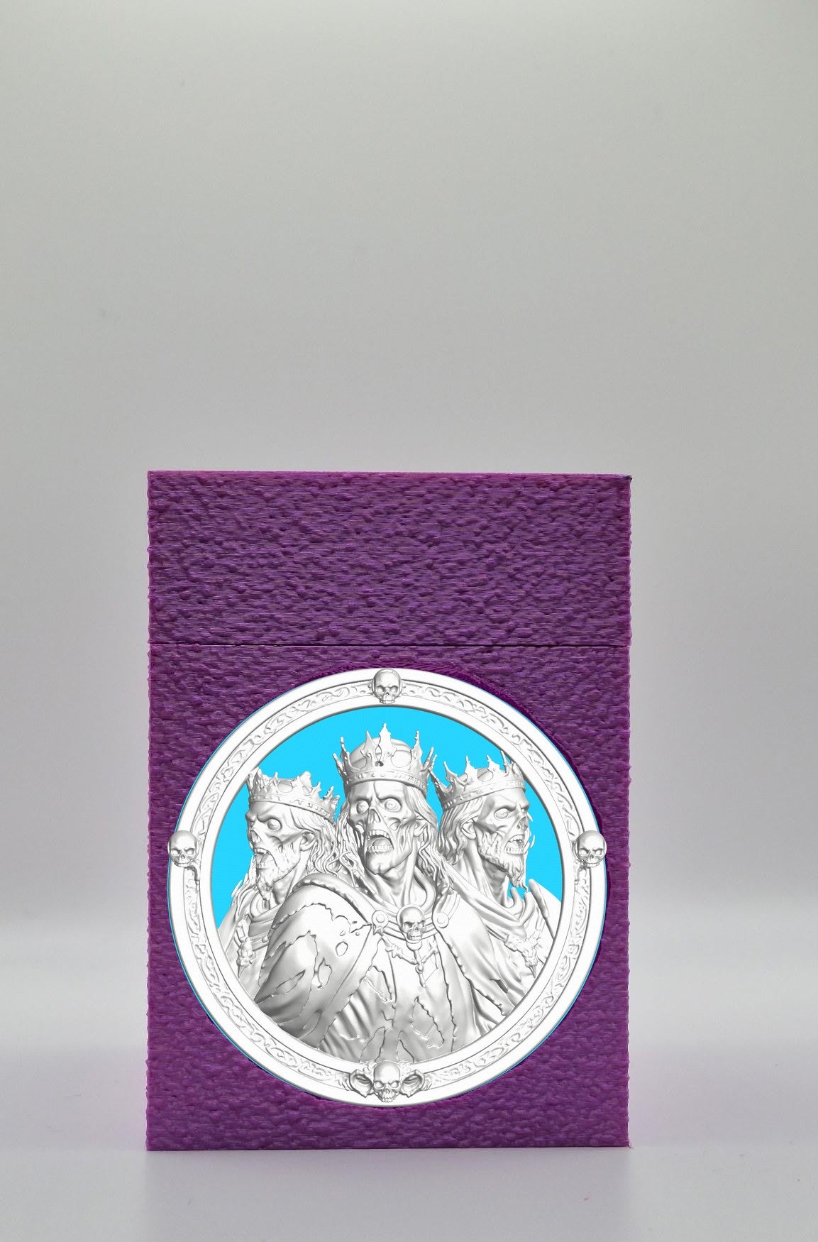 Zombie King Card Box — Purple