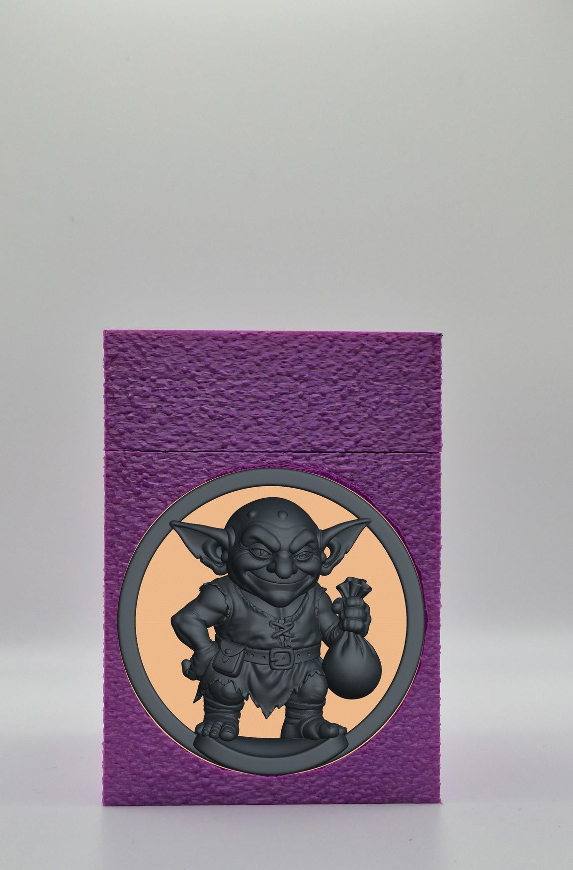 Greedy Goblin Card Box — Purple