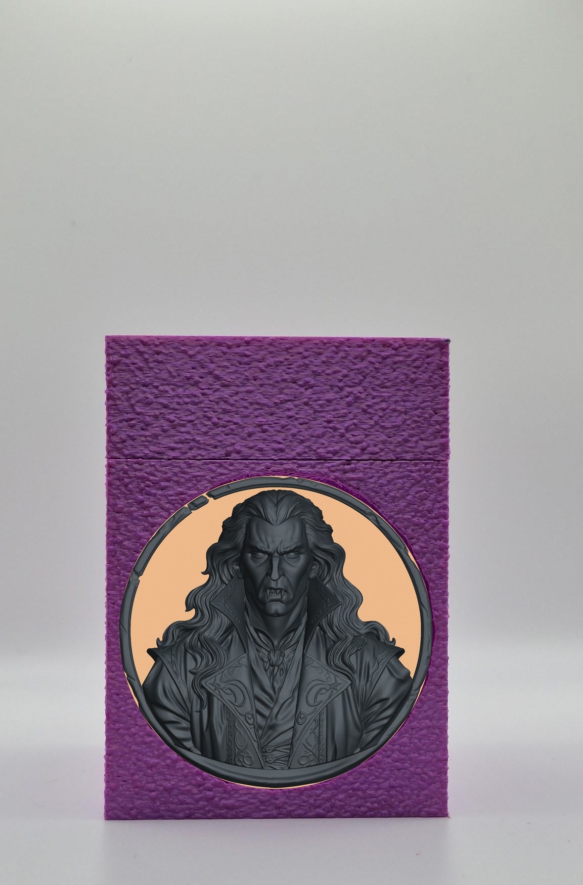 Gothic Vampire Card Box — Purple