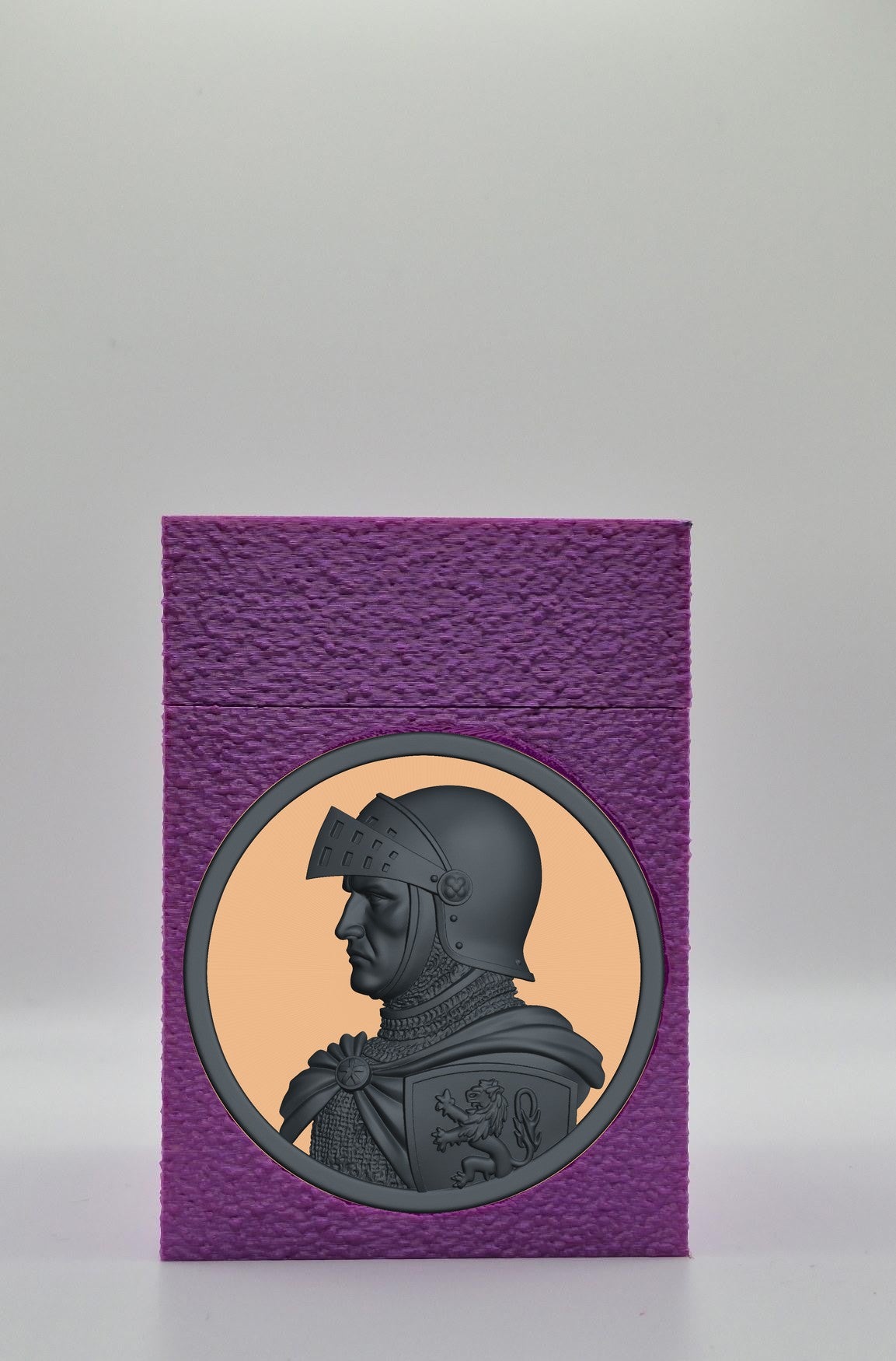 Knight Card Box — Purple