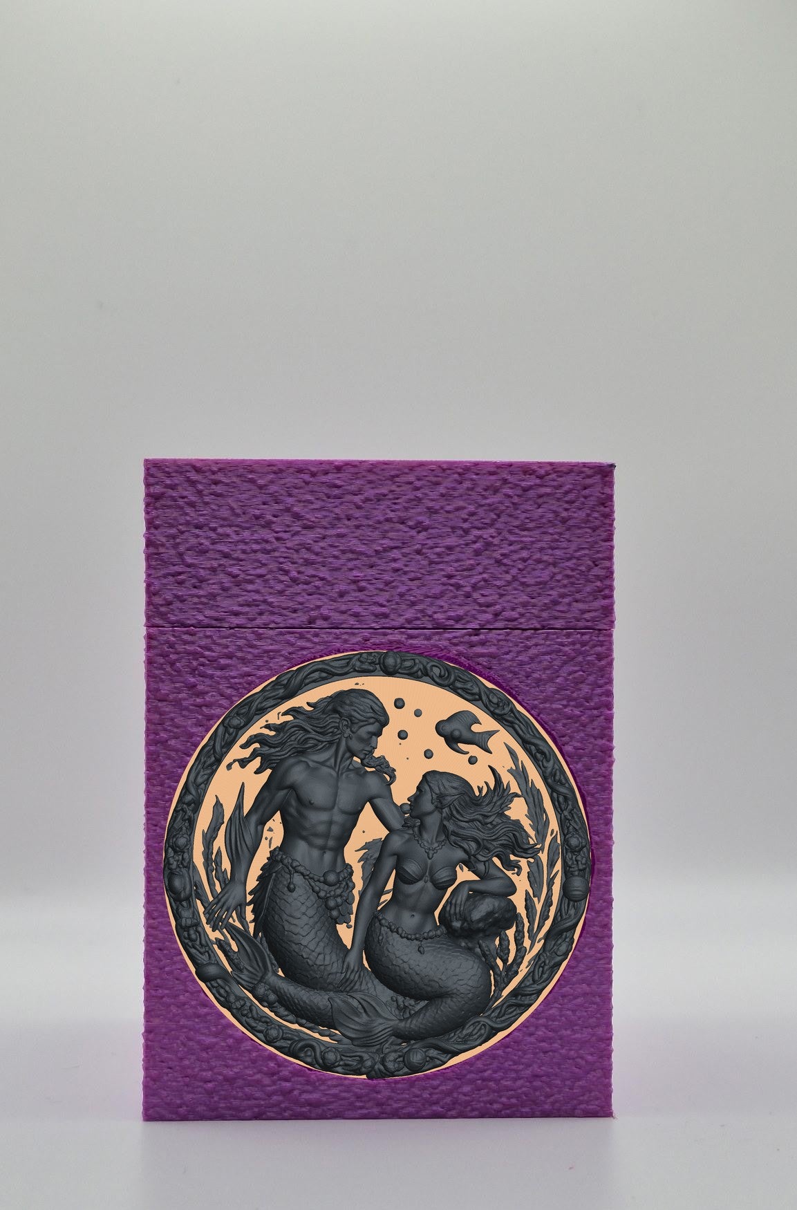 Merfolk Card Box — Purple