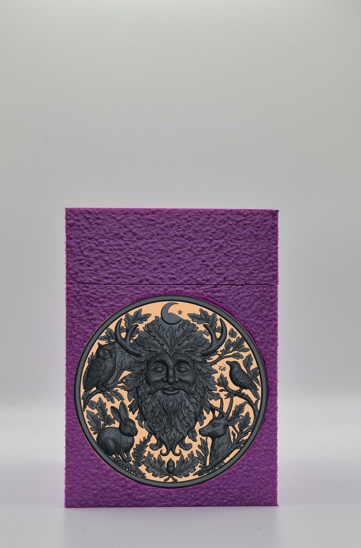 Tree Spirit Card Box — Purple