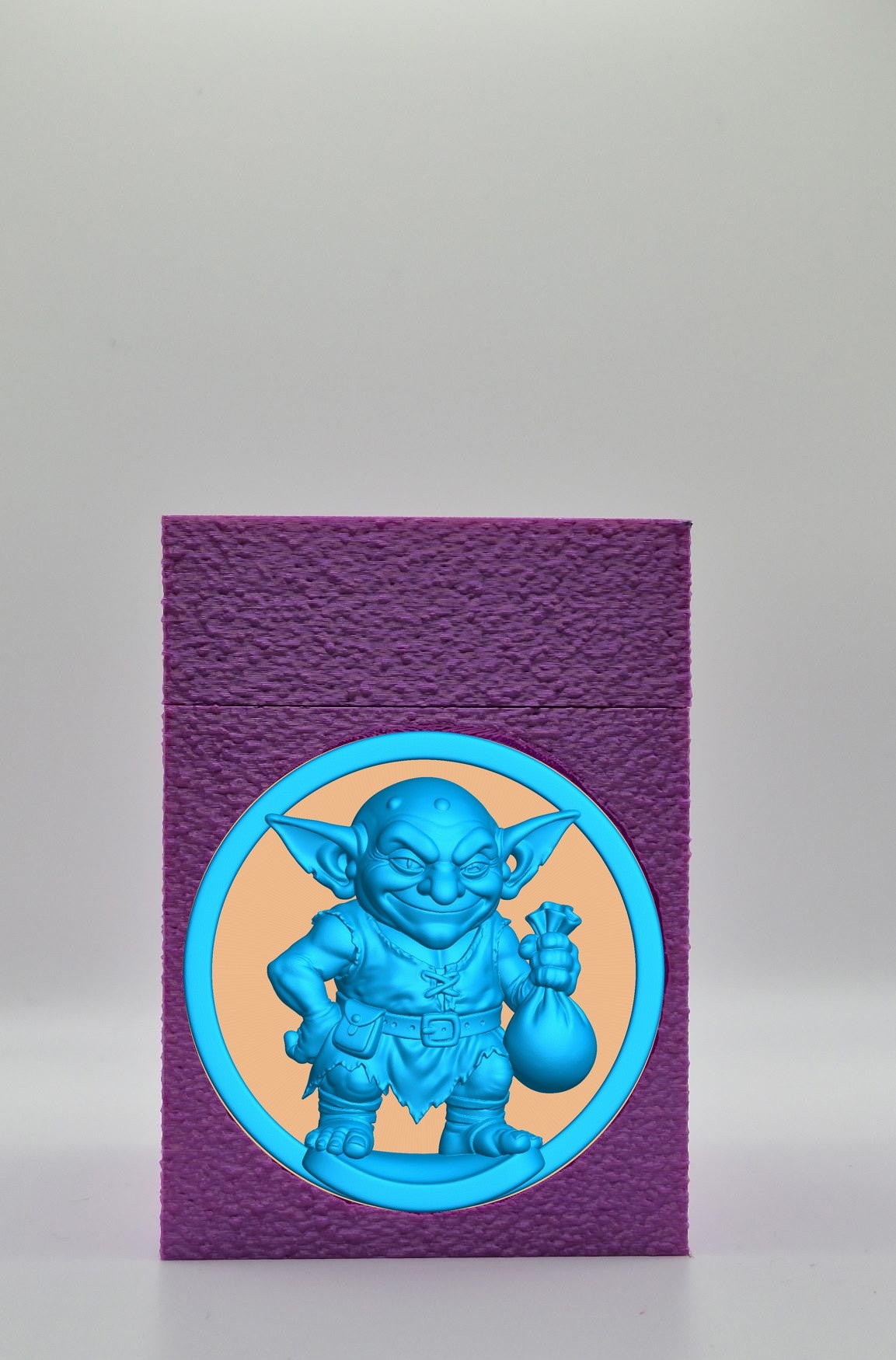 Greedy Goblin Card Box — Purple