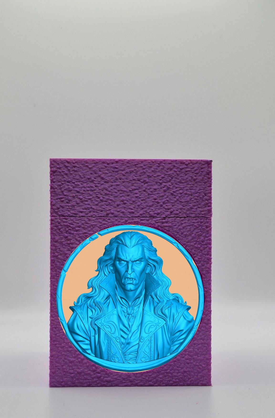 Gothic Vampire Card Box — Purple
