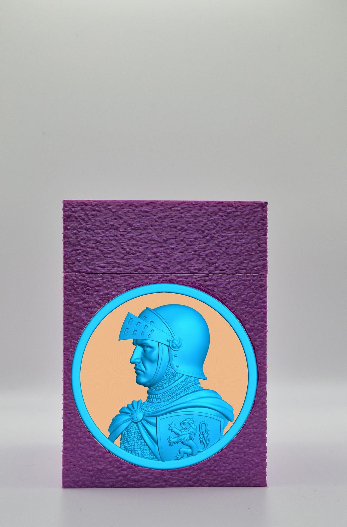 Knight Card Box — Purple