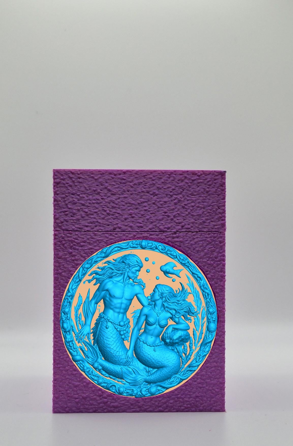 Merfolk Card Box — Purple