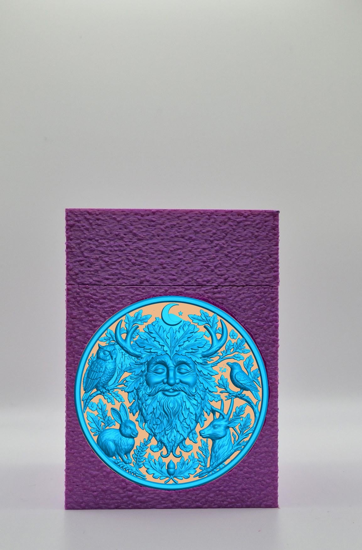 Tree Spirit Card Box — Purple