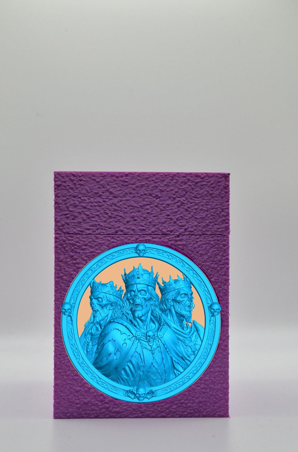 Zombie King Card Box — Purple