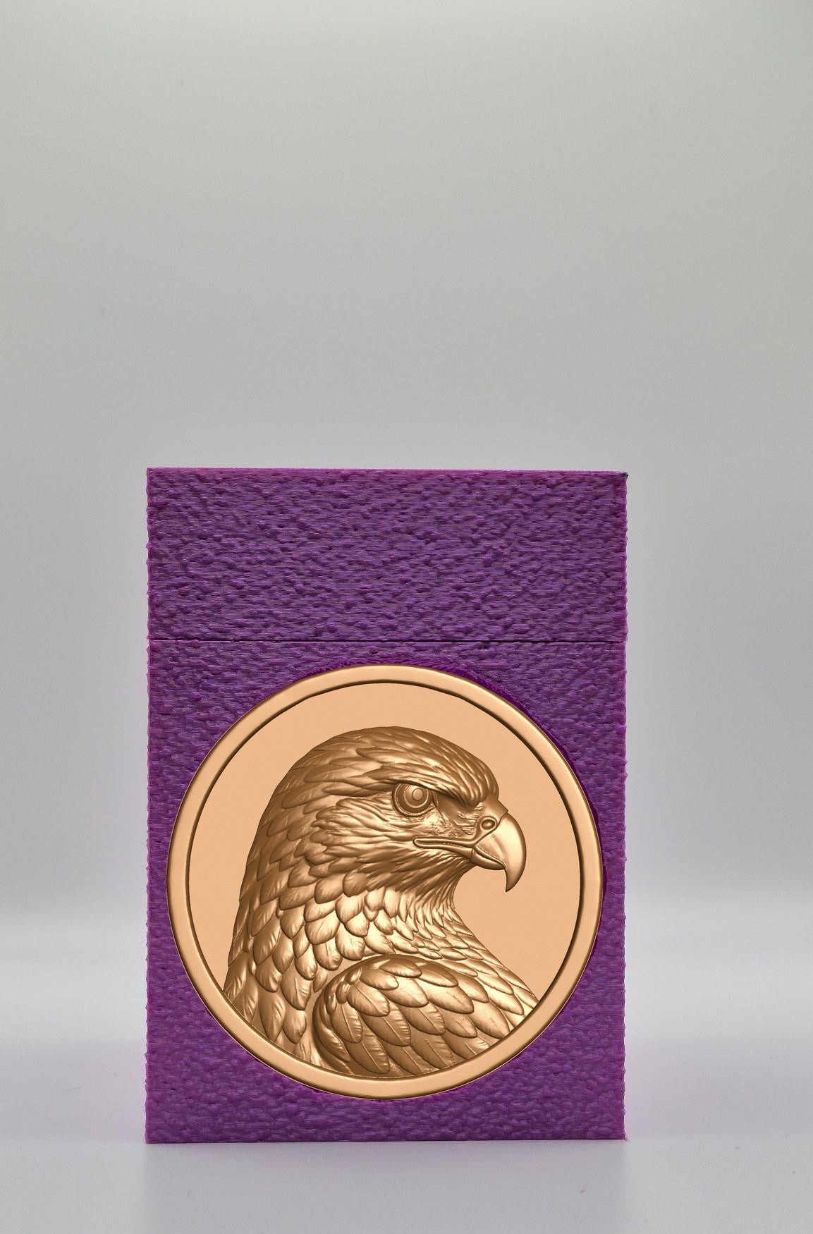 Eagle Card Box — Purple