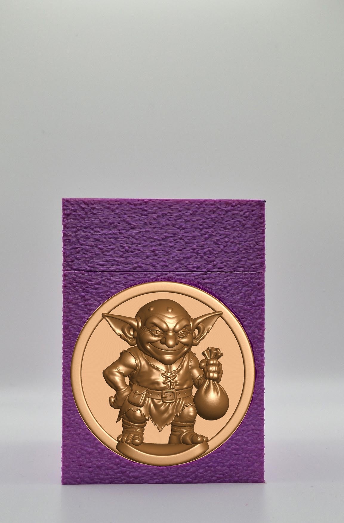 Greedy Goblin Card Box — Purple