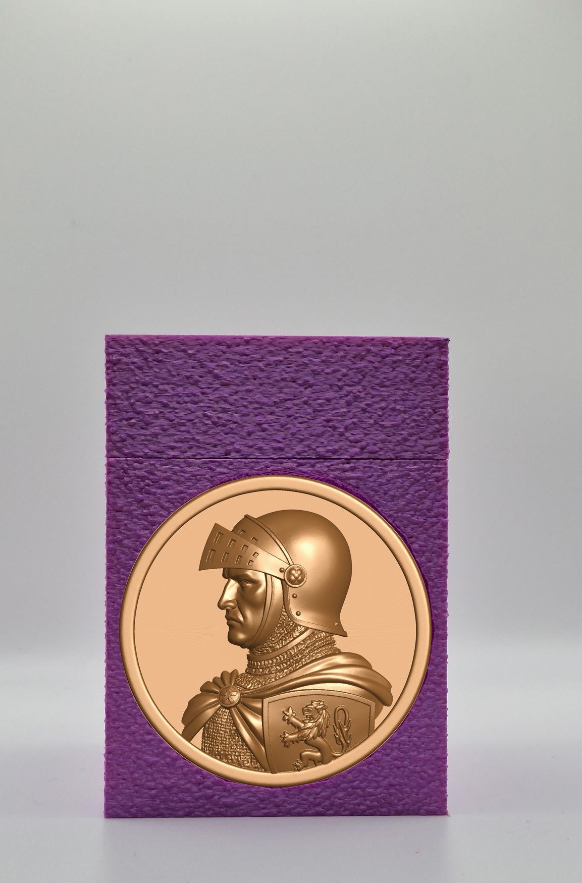 Knight Card Box — Purple