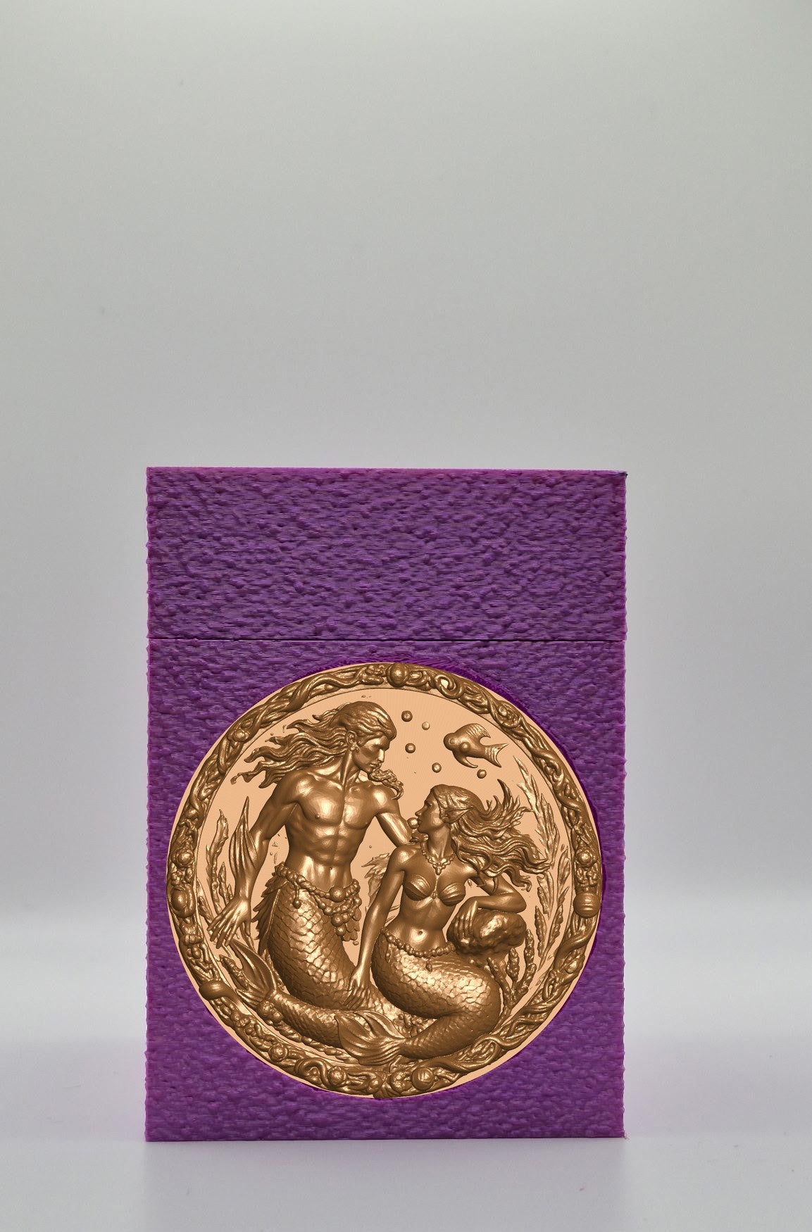 Merfolk Card Box — Purple