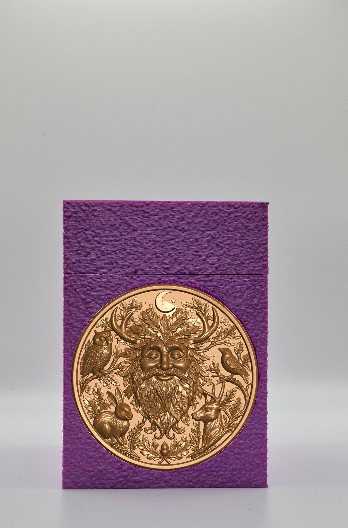 Tree Spirit Card Box — Purple