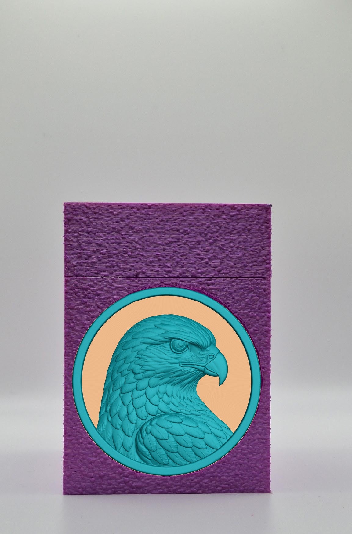 Eagle Card Box — Purple