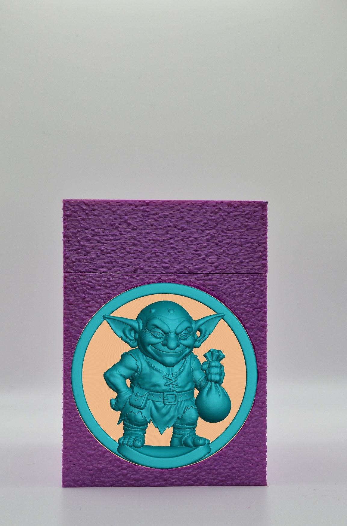 Greedy Goblin Card Box — Purple