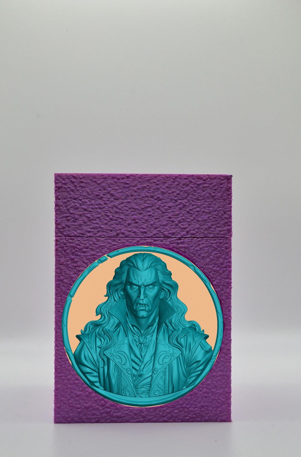 Gothic Vampire Card Box — Purple