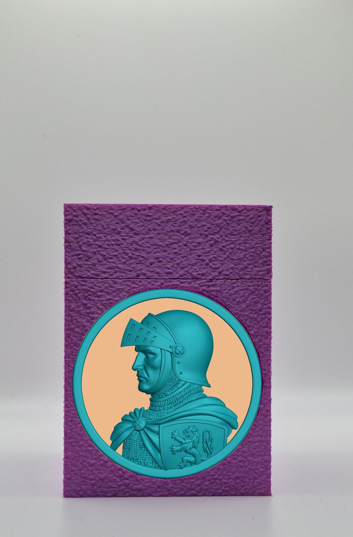 Knight Card Box — Purple