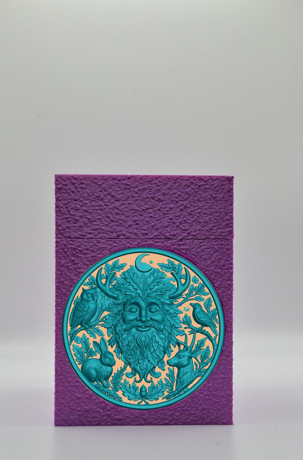 Tree Spirit Card Box — Purple