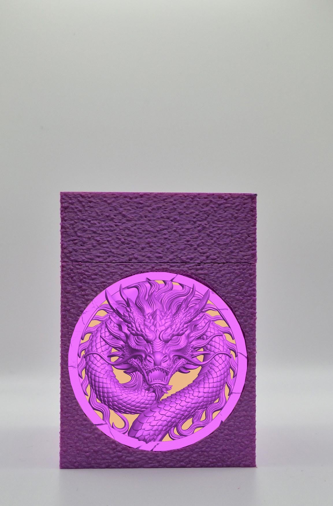 Dragon Card Box — Purple