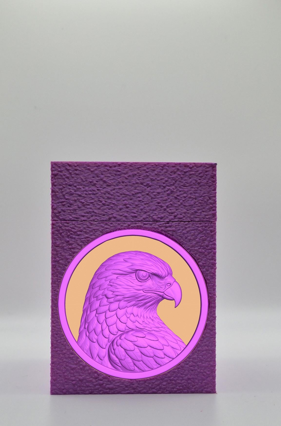 Eagle Card Box — Purple