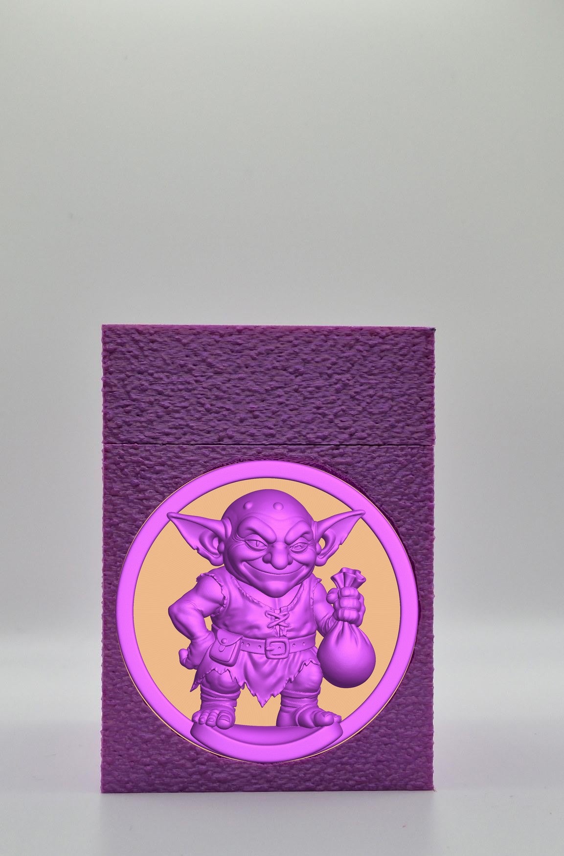 Greedy Goblin Card Box — Purple