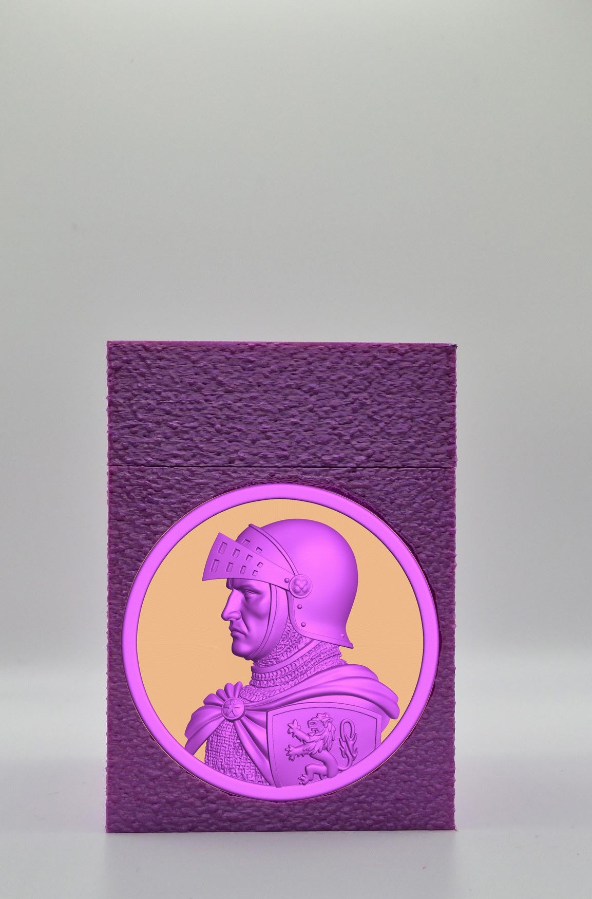 Knight Card Box — Purple