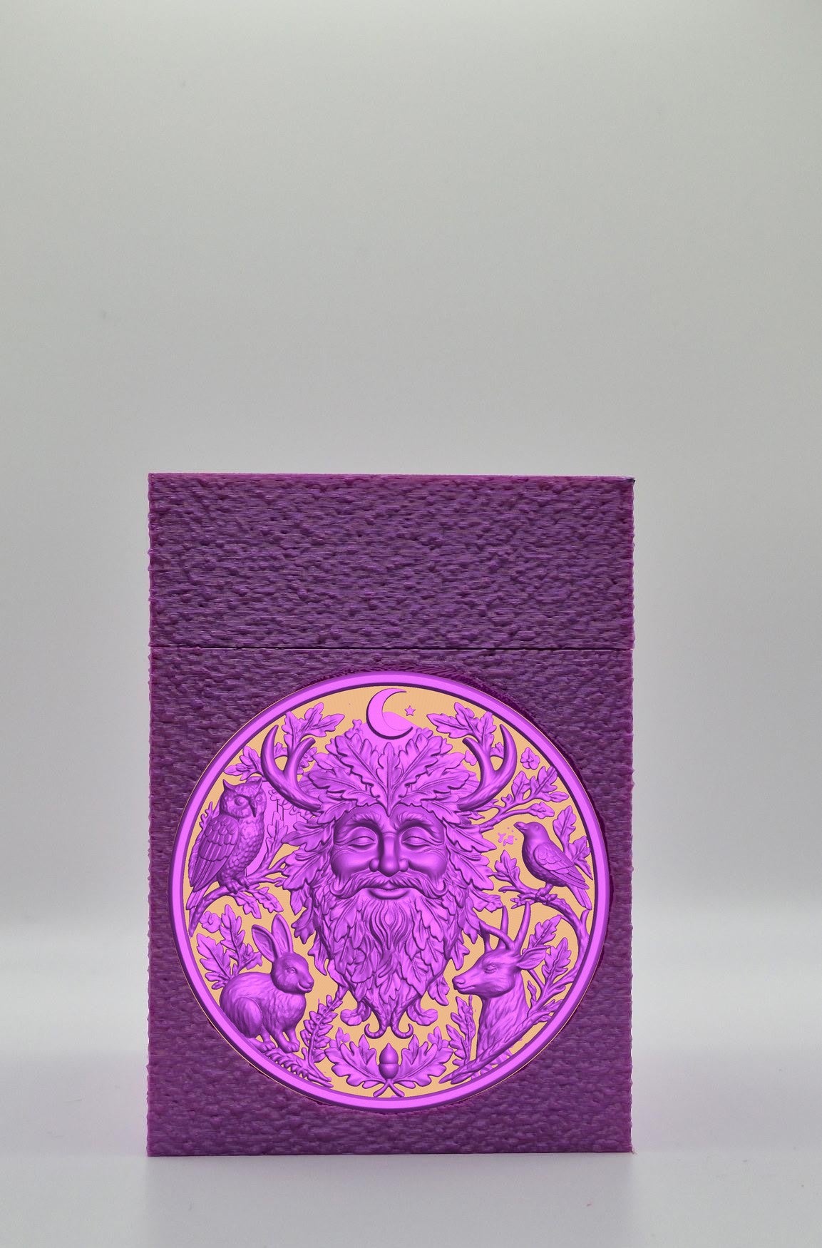 Tree Spirit Card Box — Purple
